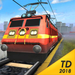Icon Train Drive 2018 - Free Train Simulator