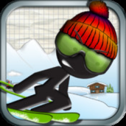 Иконка Stickman Ski Racer
