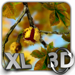Иконка Autumn Leaves in HD Gyro 3D XL