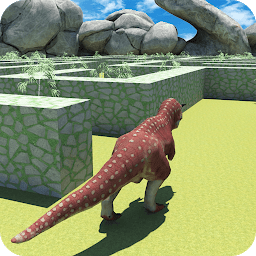 Иконка Wild Dinosaur Maze Run Simulator 2017