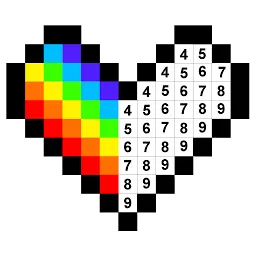 Иконка Number Coloring - Sandbox Coloring