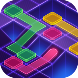 Icon Flow Dots : Cyber lines game