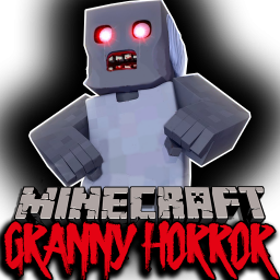 Иконка Granny карта Minecraft Horror MCPE