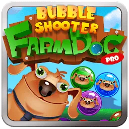 Иконка Fun Dog Pro Bubble Shooter