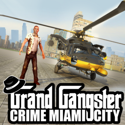 Icon Grand Gangester Crime. Miami City Thug Mafia