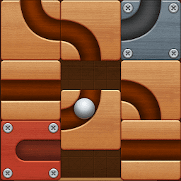 Icon Roll the Ball: slide puzzle