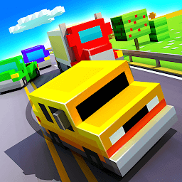 Icon Blocky Highway: Traffic Racing