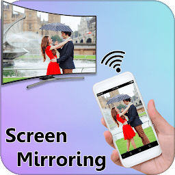 Icon Screen Mirroring Display Mobile Screen On TV