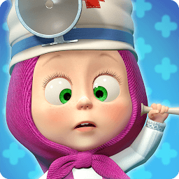 Icon Masha and the Bear: Free Animal Games for Kids