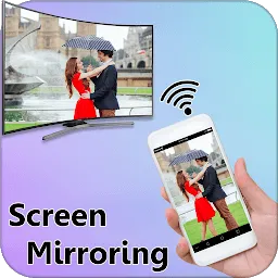 Icon Screen Mirroring Display Mobile Screen On TV